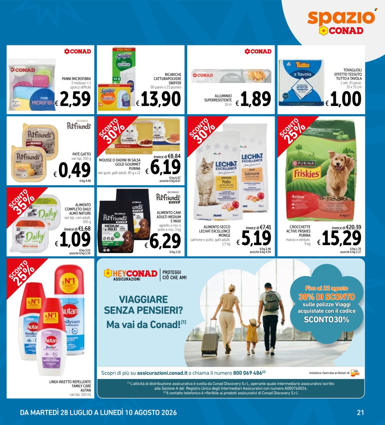 Volantino Spazio Conad - 28/7/2026 - 10/8/2026. Pagina 21
