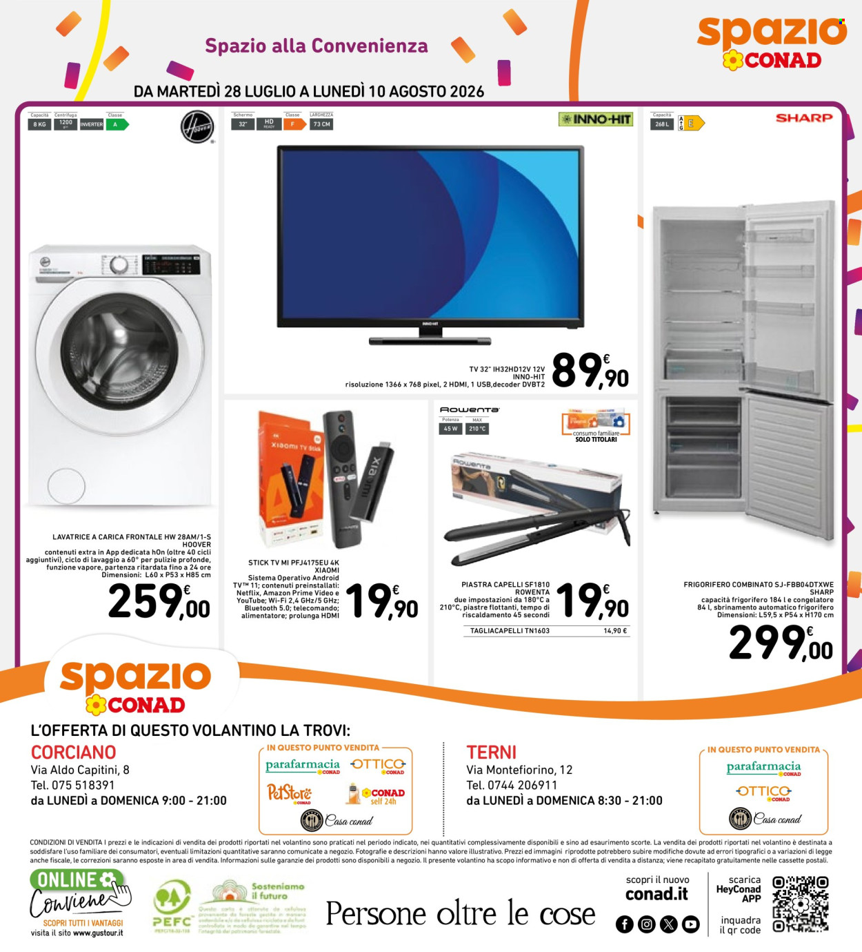 Volantino Spazio Conad - 28/7/2026 - 10/8/2026. Pagina 27
