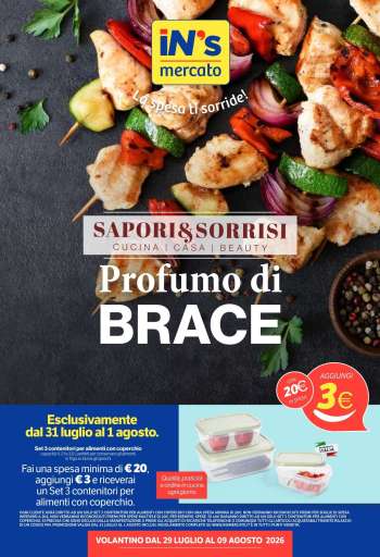 Volantino iN's Mercato - 29/7/2026 - 9/8/2026.