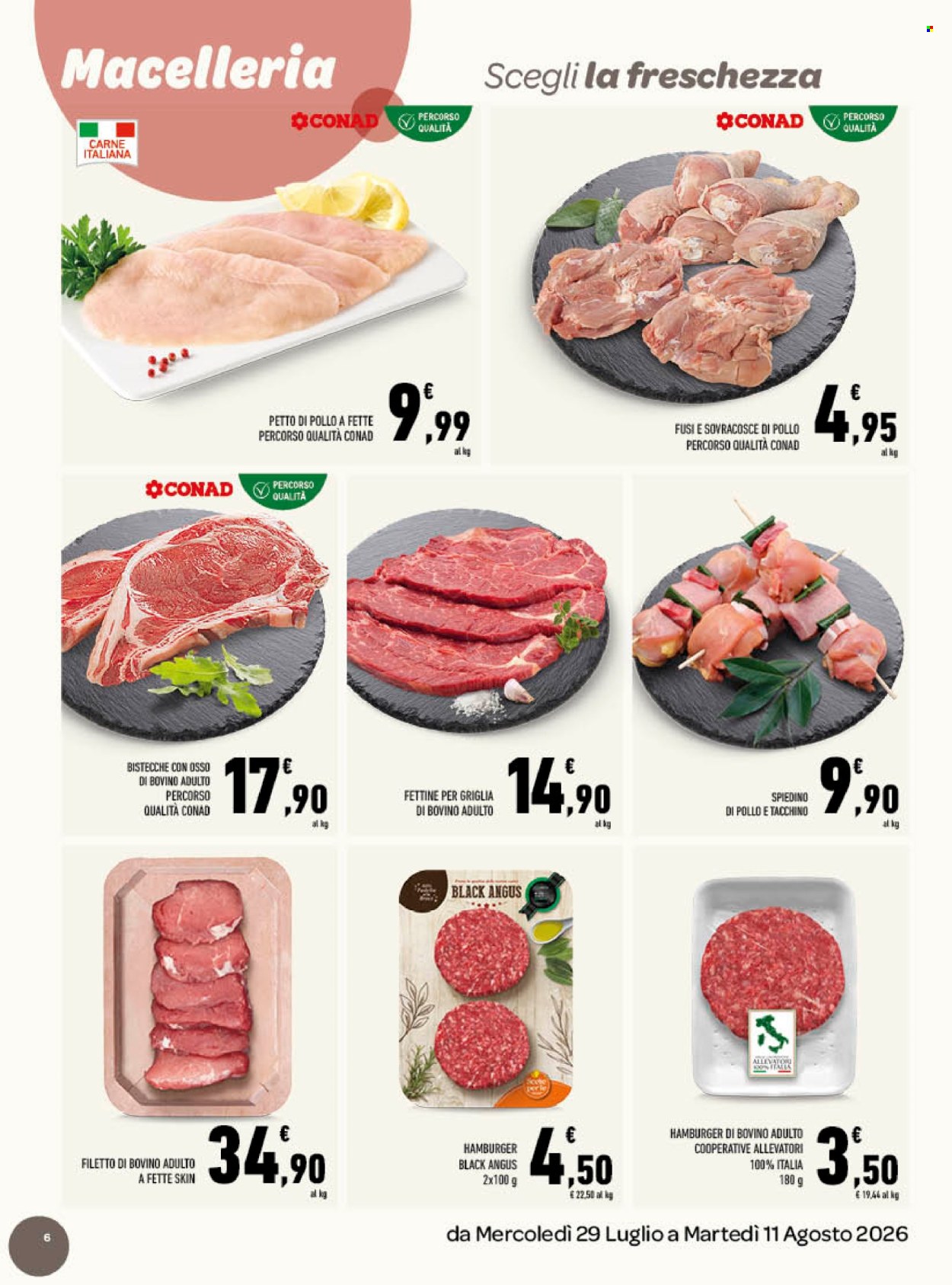 Volantino TuDay Conad - 29/7/2026 - 11/8/2026. Pagina 6