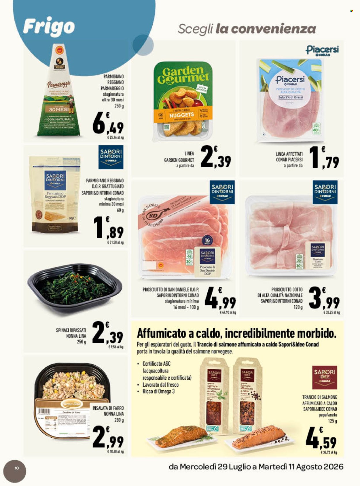 Volantino TuDay Conad - 29/7/2026 - 11/8/2026. Pagina 10