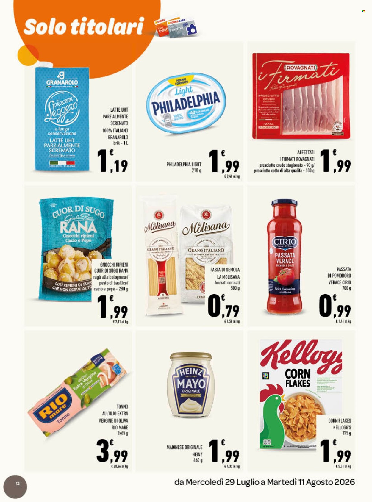 Volantino TuDay Conad - 29/7/2026 - 11/8/2026. Pagina 12