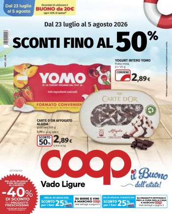 Volantino Coop - 23/7/2026 - 5/8/2026.
