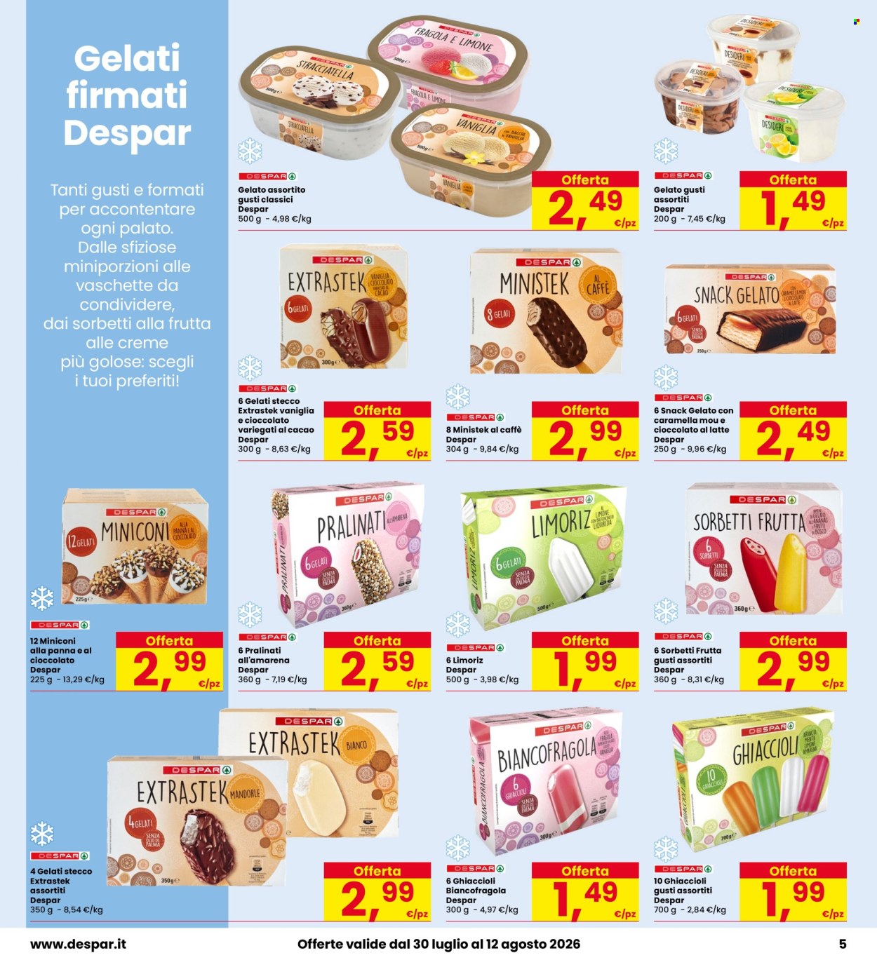 Volantino Interspar - 30/7/2026 - 12/8/2026. Pagina 5