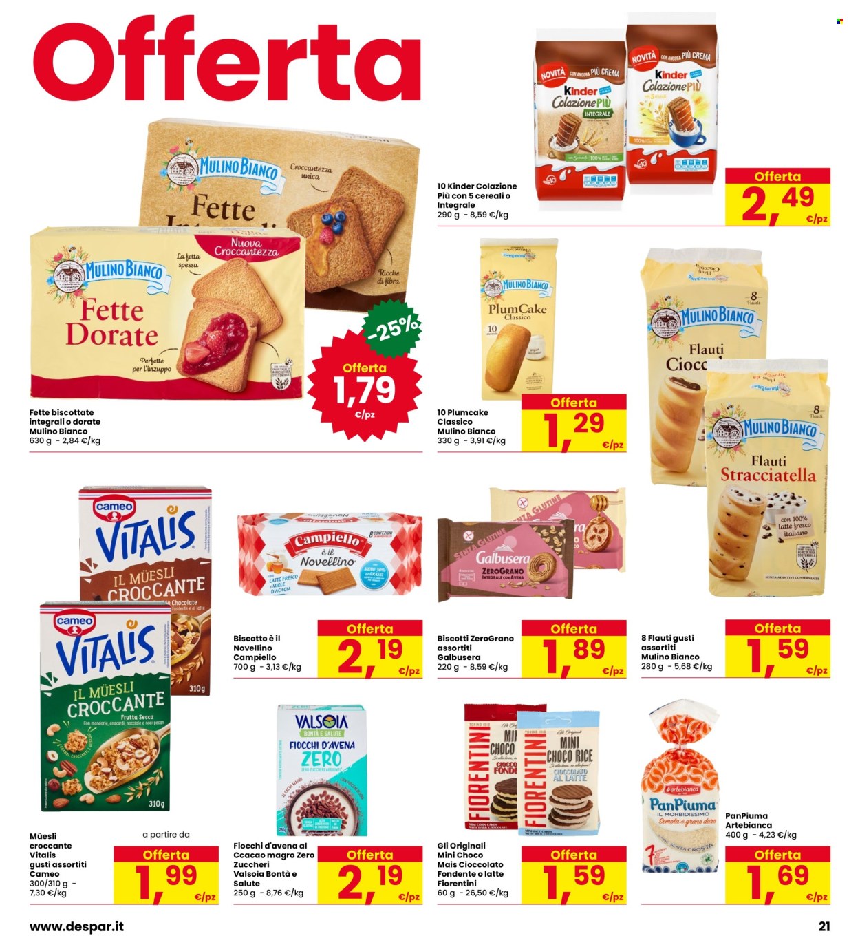 Volantino Interspar - 30/7/2026 - 12/8/2026. Pagina 21