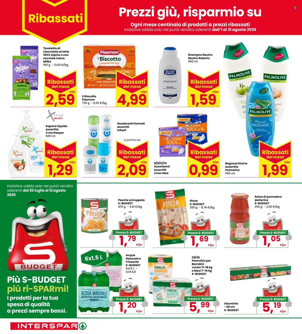 Volantino Interspar - 30/7/2026 - 12/8/2026. Pagina 28