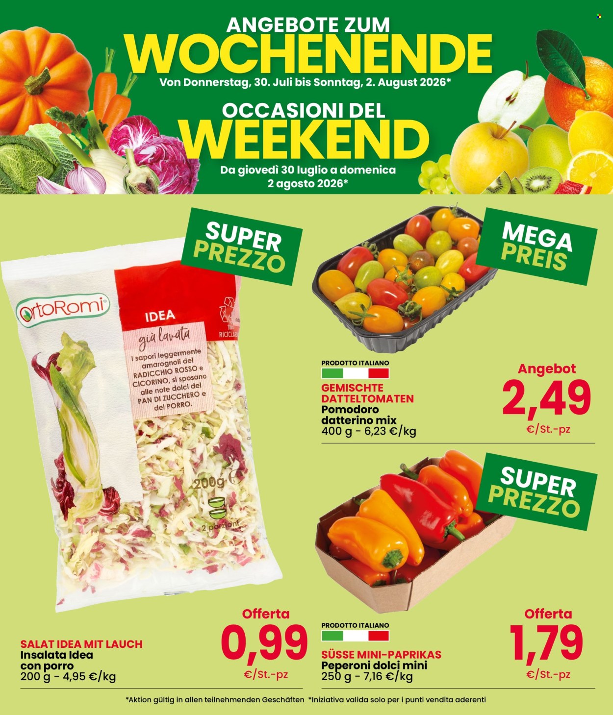 Volantino Interspar - 30/7/2026 - 2/8/2026. Pagina 2