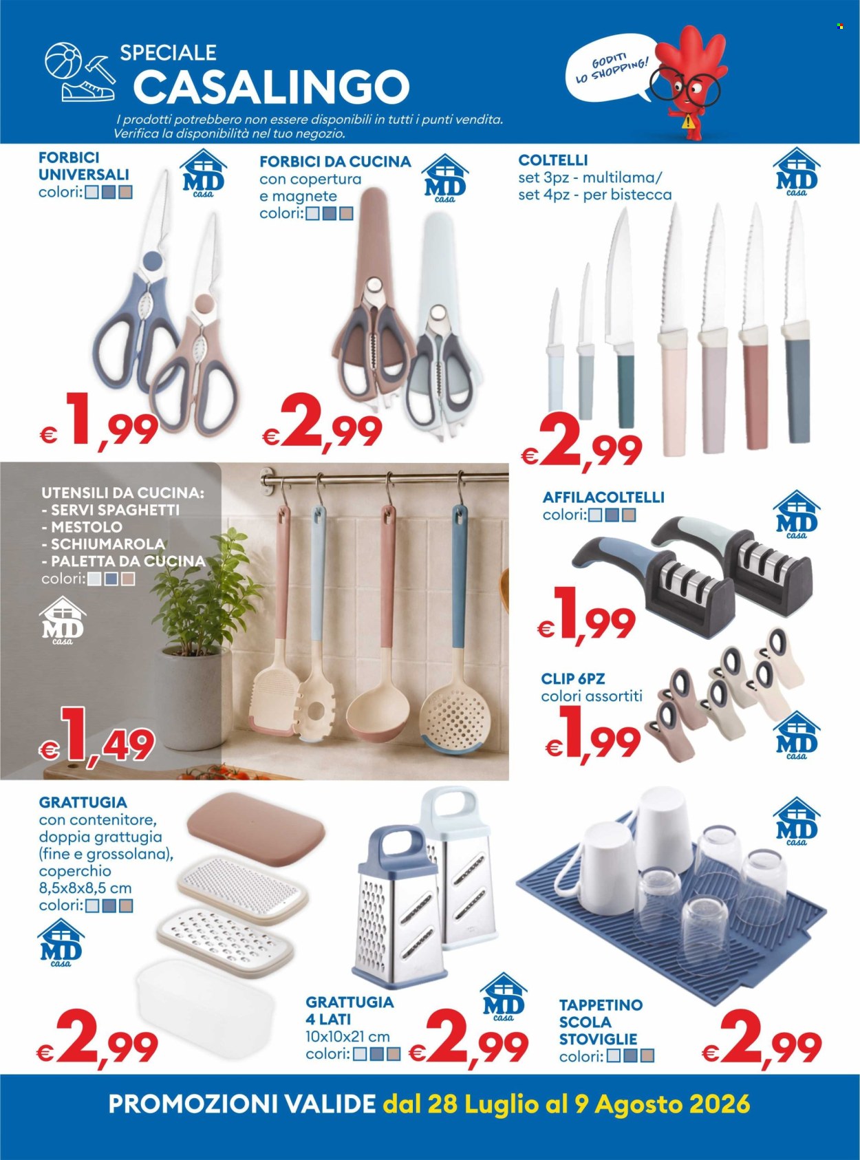 Volantino MD Discount - 28/7/2026 - 9/8/2026. Pagina 24