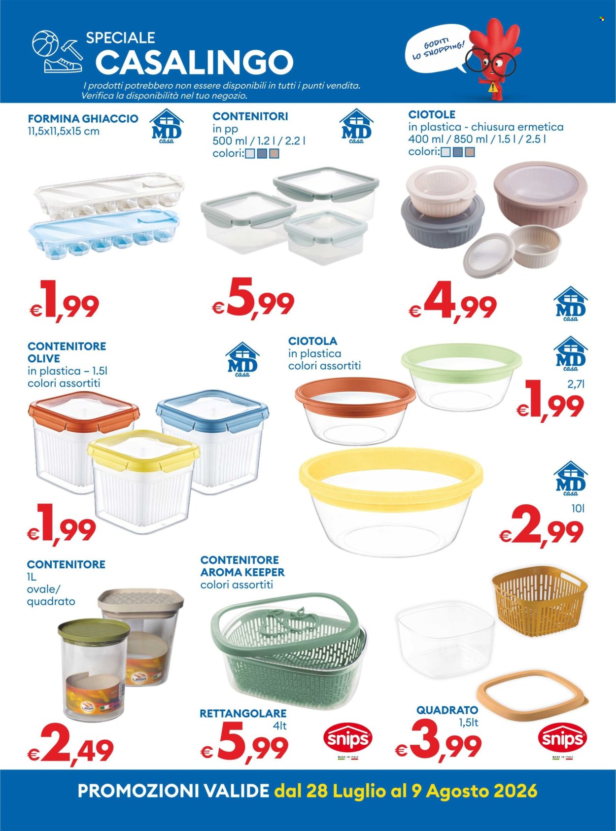 Volantino MD Discount - 28/7/2026 - 9/8/2026. Pagina 24