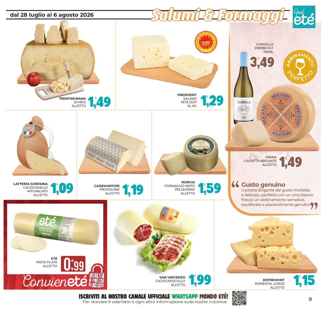 Volantino Eté - 28/7/2026 - 6/8/2026. Pagina 9