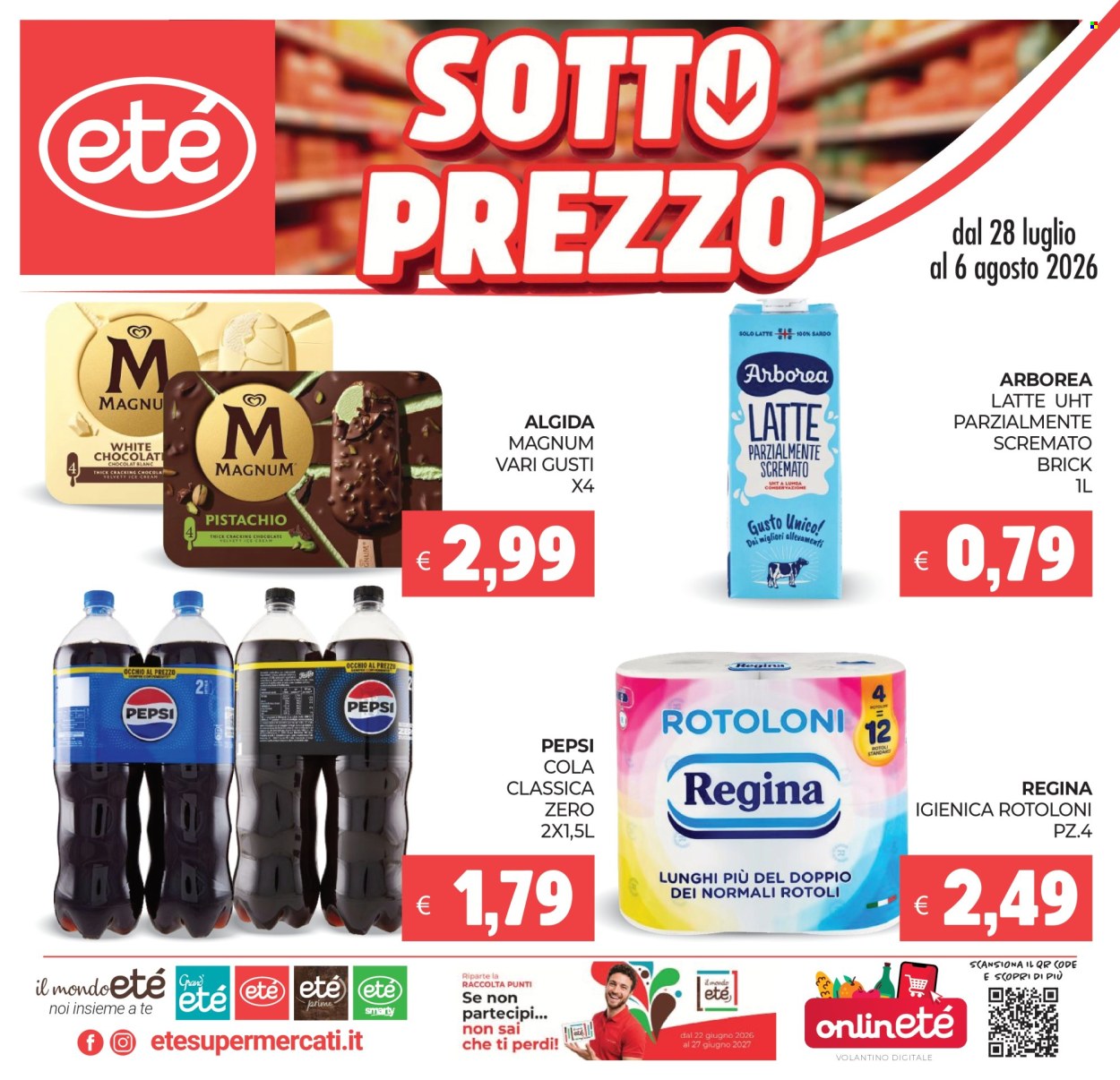 Volantino Eté - 28/7/2026 - 6/8/2026. Pagina 1