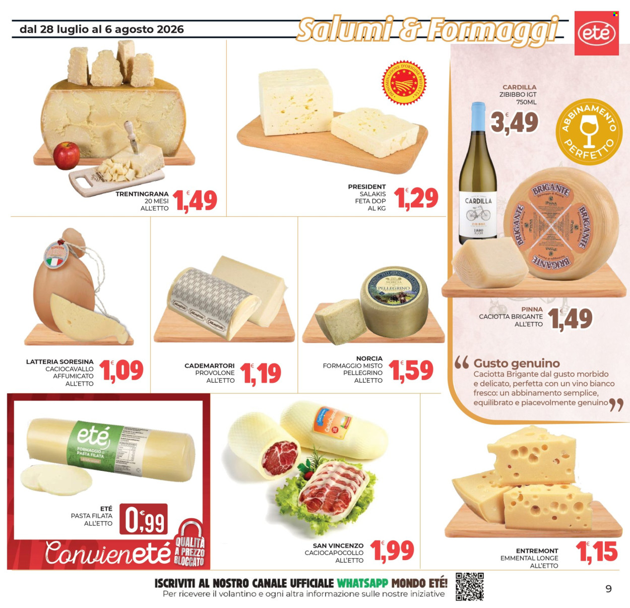Volantino Eté - 28/7/2026 - 6/8/2026. Pagina 9