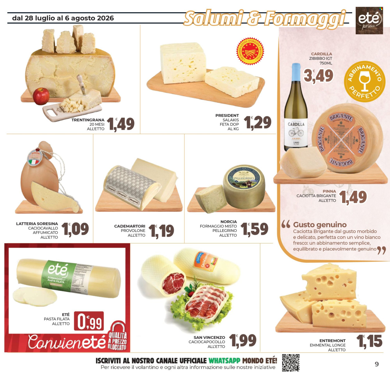 Volantino Eté - 28/7/2026 - 6/8/2026. Pagina 9