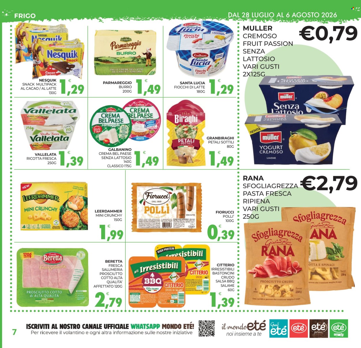 Volantino Eté - 28/7/2026 - 6/8/2026. Pagina 7