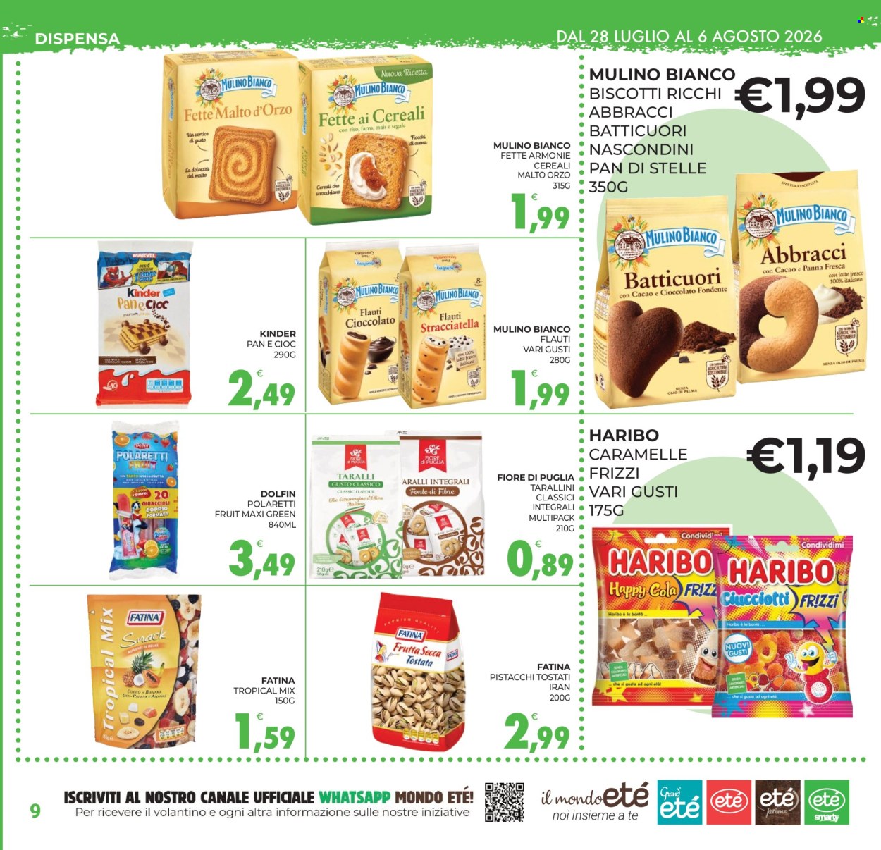 Volantino Eté - 28/7/2026 - 6/8/2026. Pagina 9