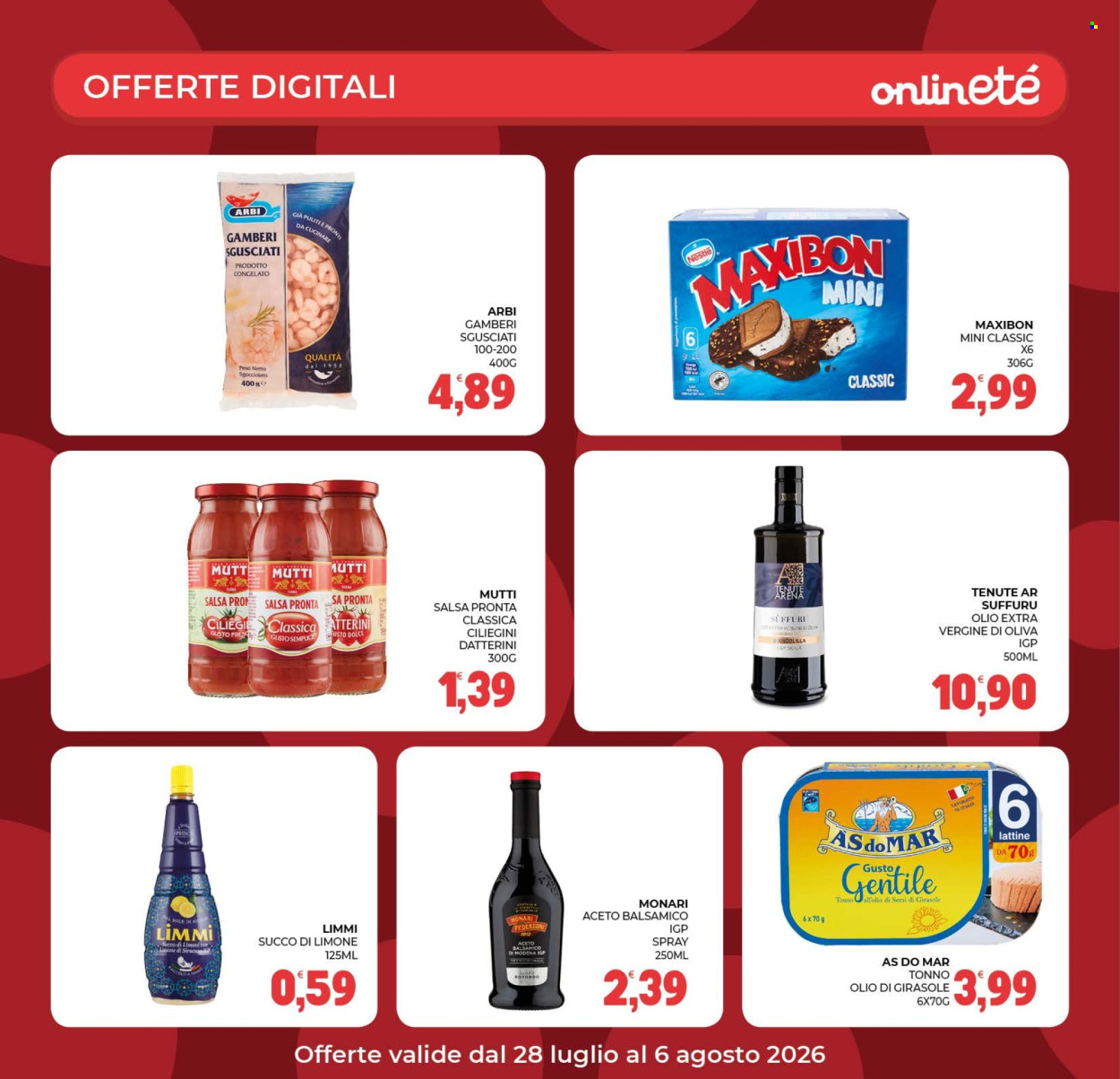 Volantino Eté - 28/7/2026 - 6/8/2026. Pagina 14