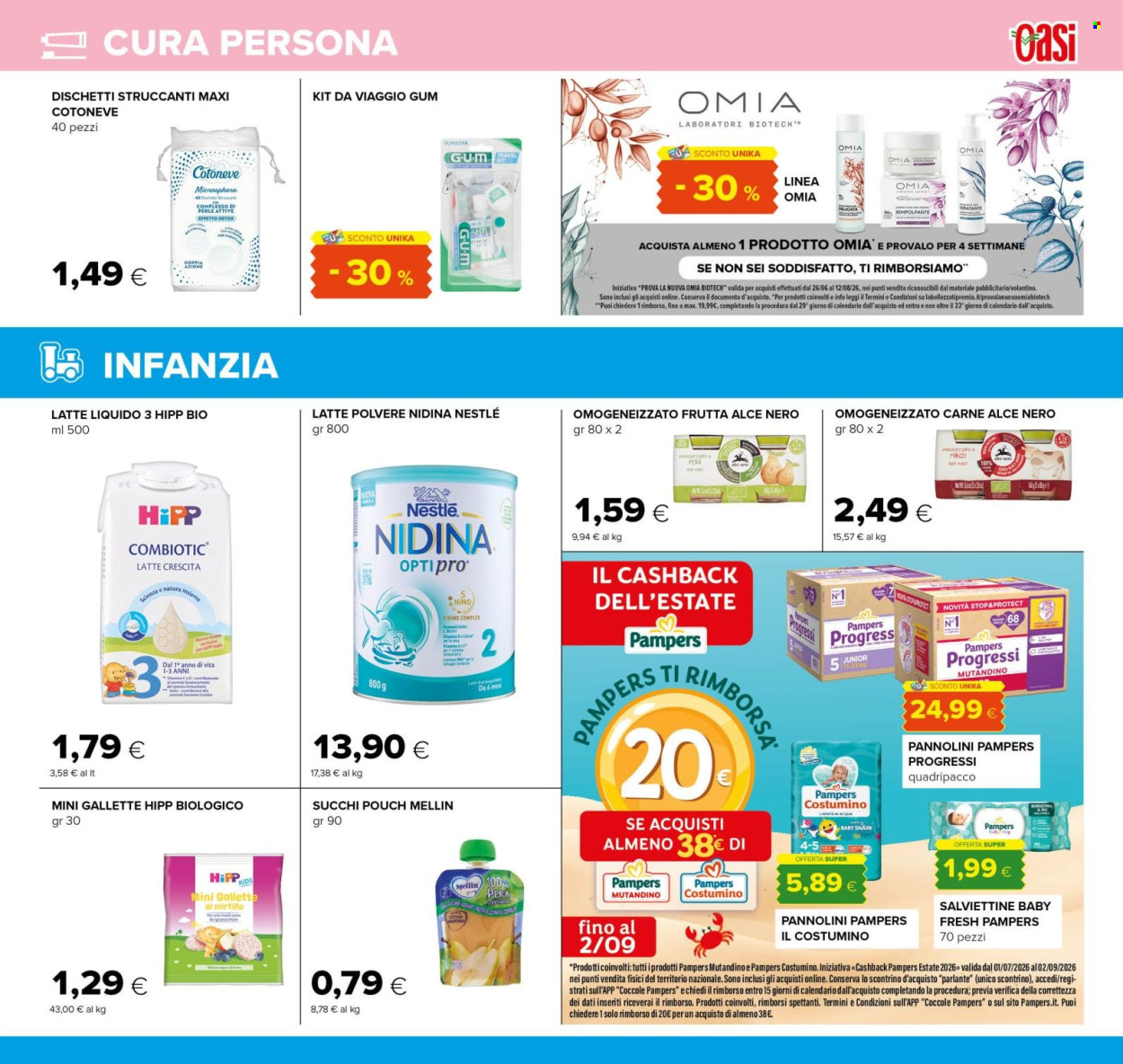 Volantino Oasi - 29/7/2026 - 9/8/2026. Pagina 25