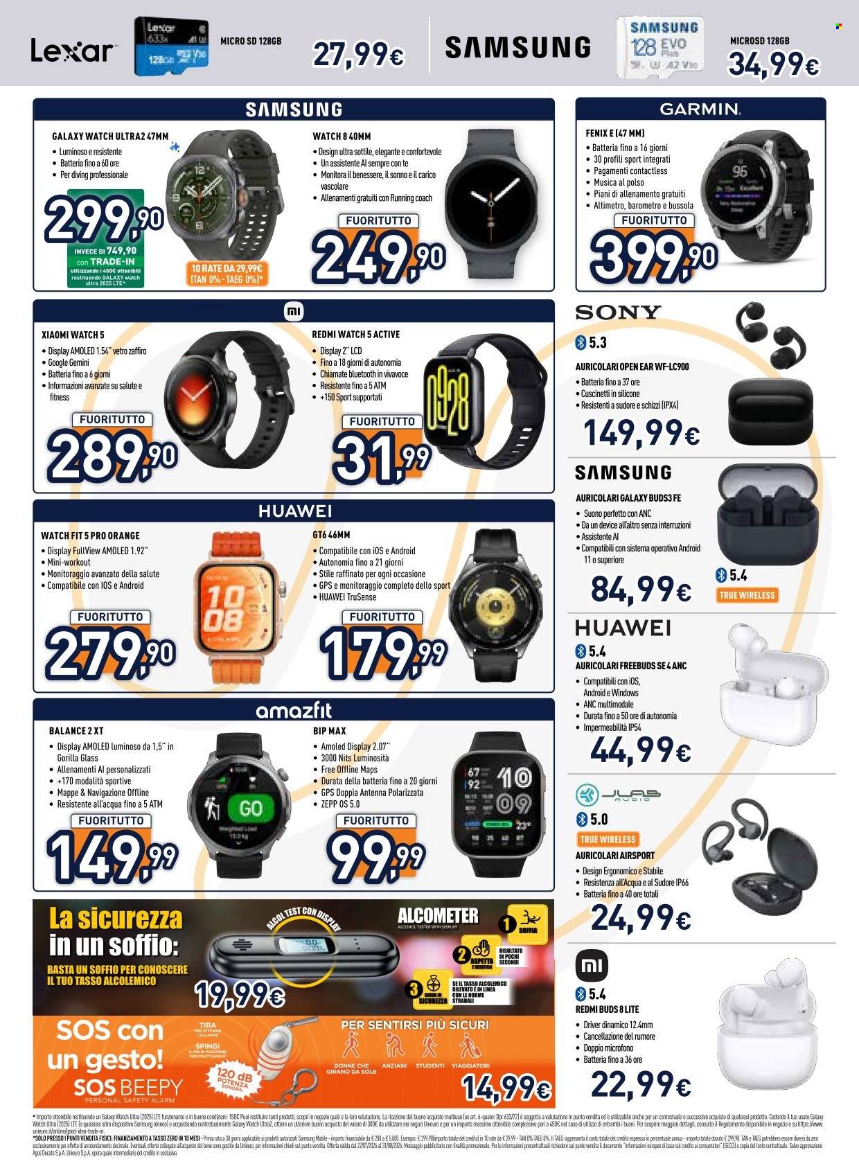Volantino Unieuro - 27/7/2026 - 9/8/2026. Pagina 10