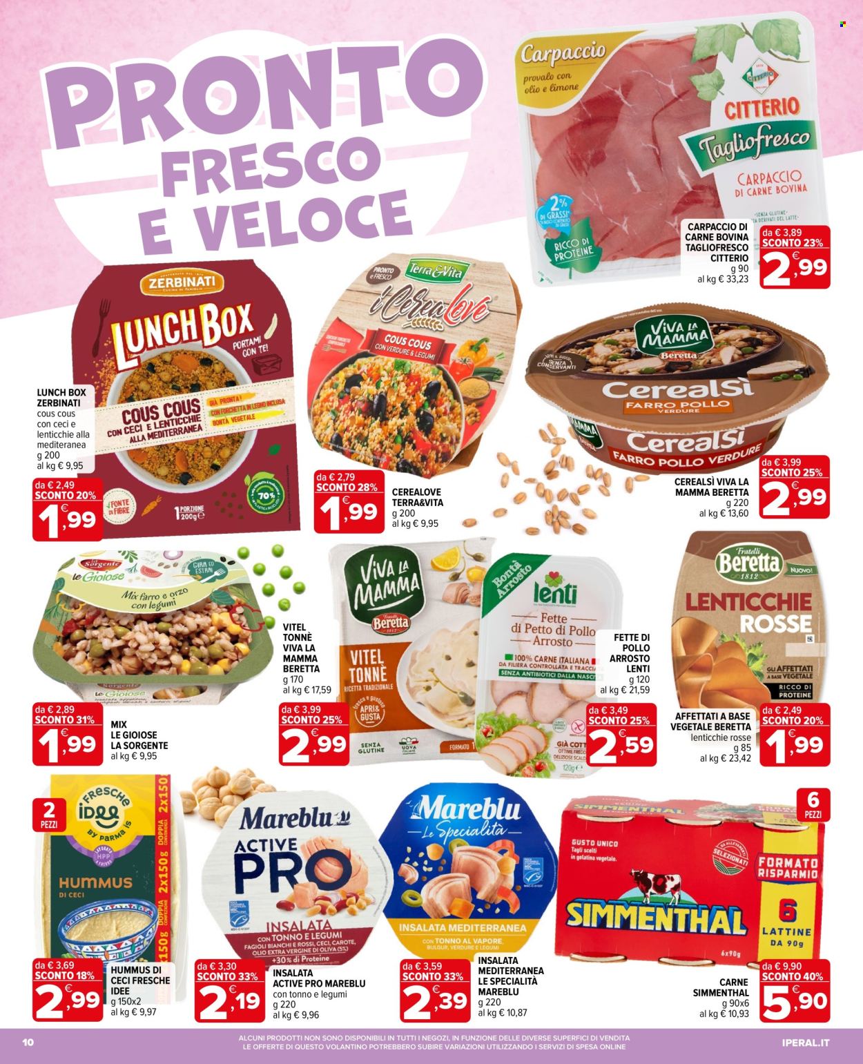 Volantino Iperal - 29/7/2026 - 18/8/2026. Pagina 10