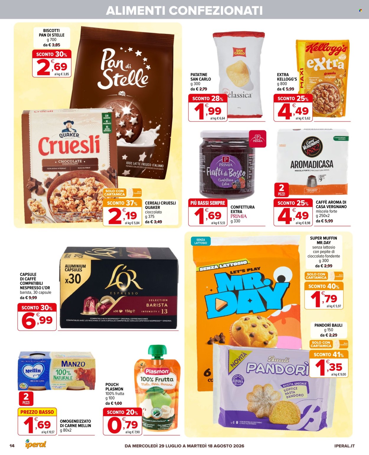 Volantino Iperal - 29/7/2026 - 18/8/2026. Pagina 14
