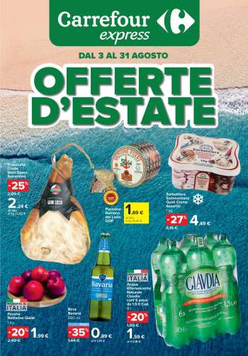 Volantino Carrefour - 3/8/2026 - 31/8/2026.