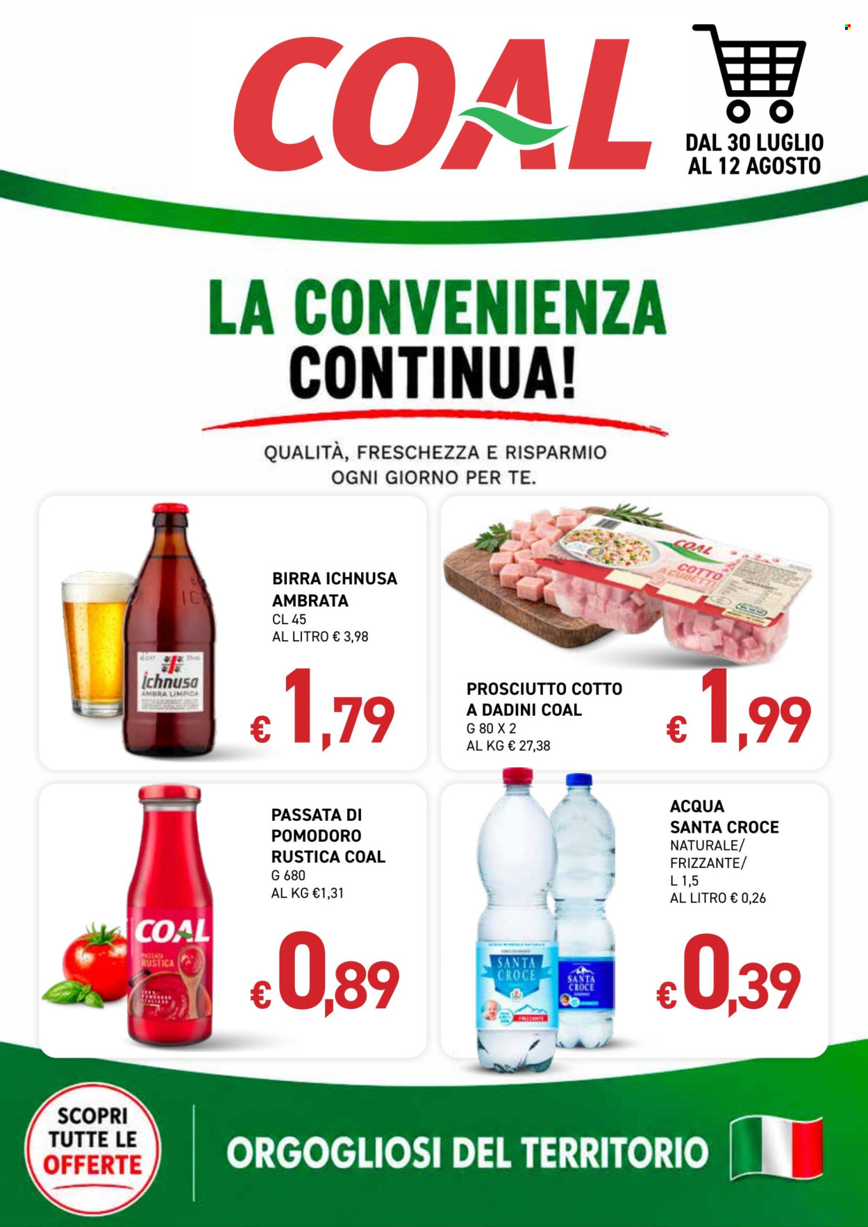 Volantino COAL - 30/7/2026 - 12/8/2026. Pagina 1