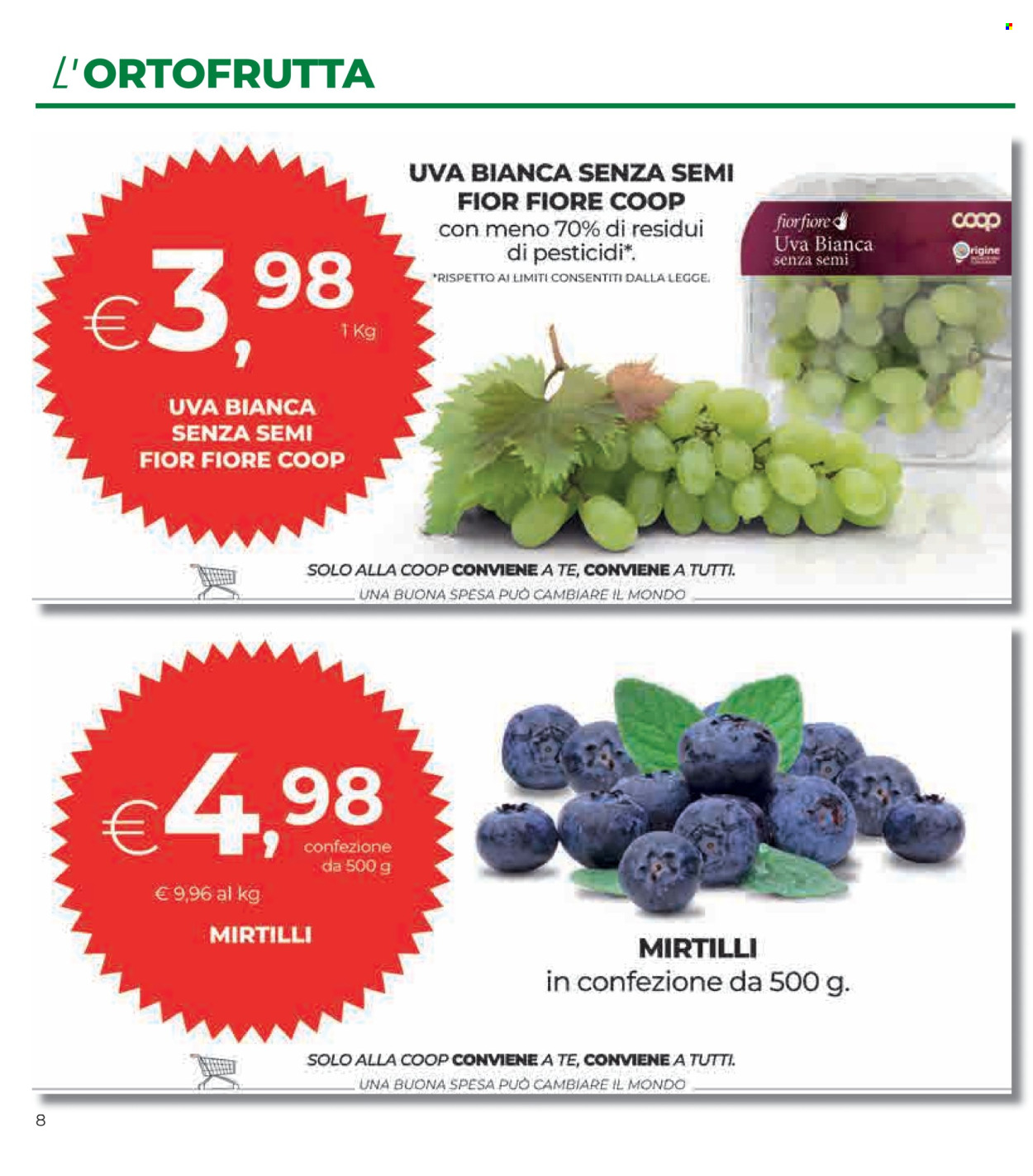 Volantino Coop - 30/7/2026 - 12/8/2026. Pagina 8
