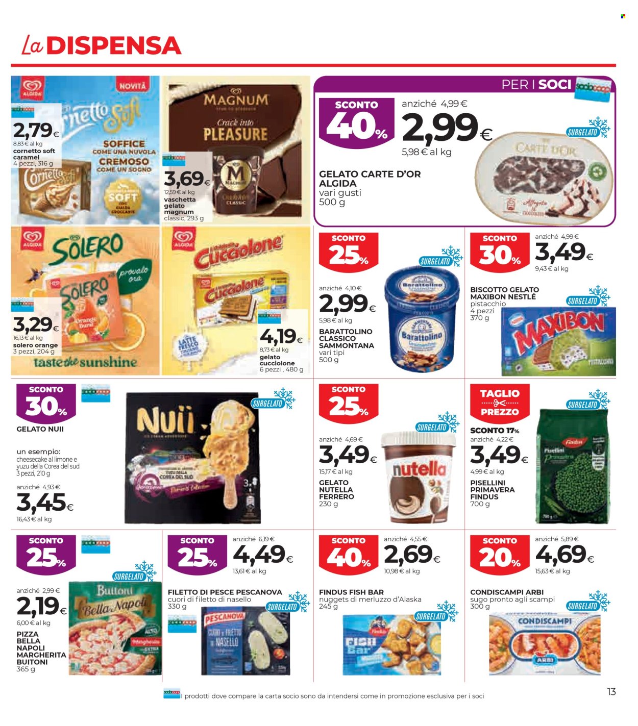 Volantino Coop - 30/7/2026 - 12/8/2026. Pagina 13