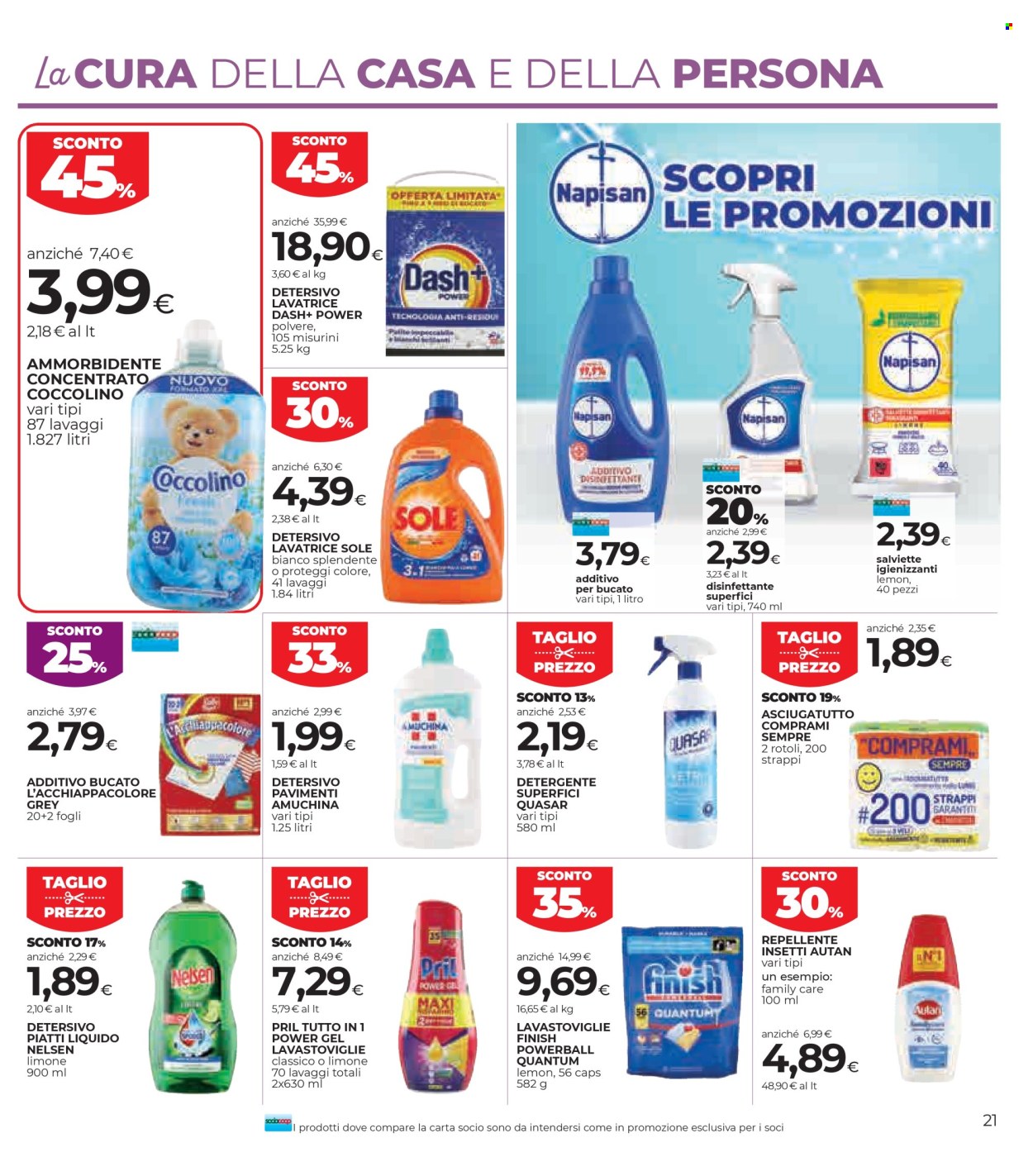 Volantino Coop - 30/7/2026 - 12/8/2026. Pagina 21