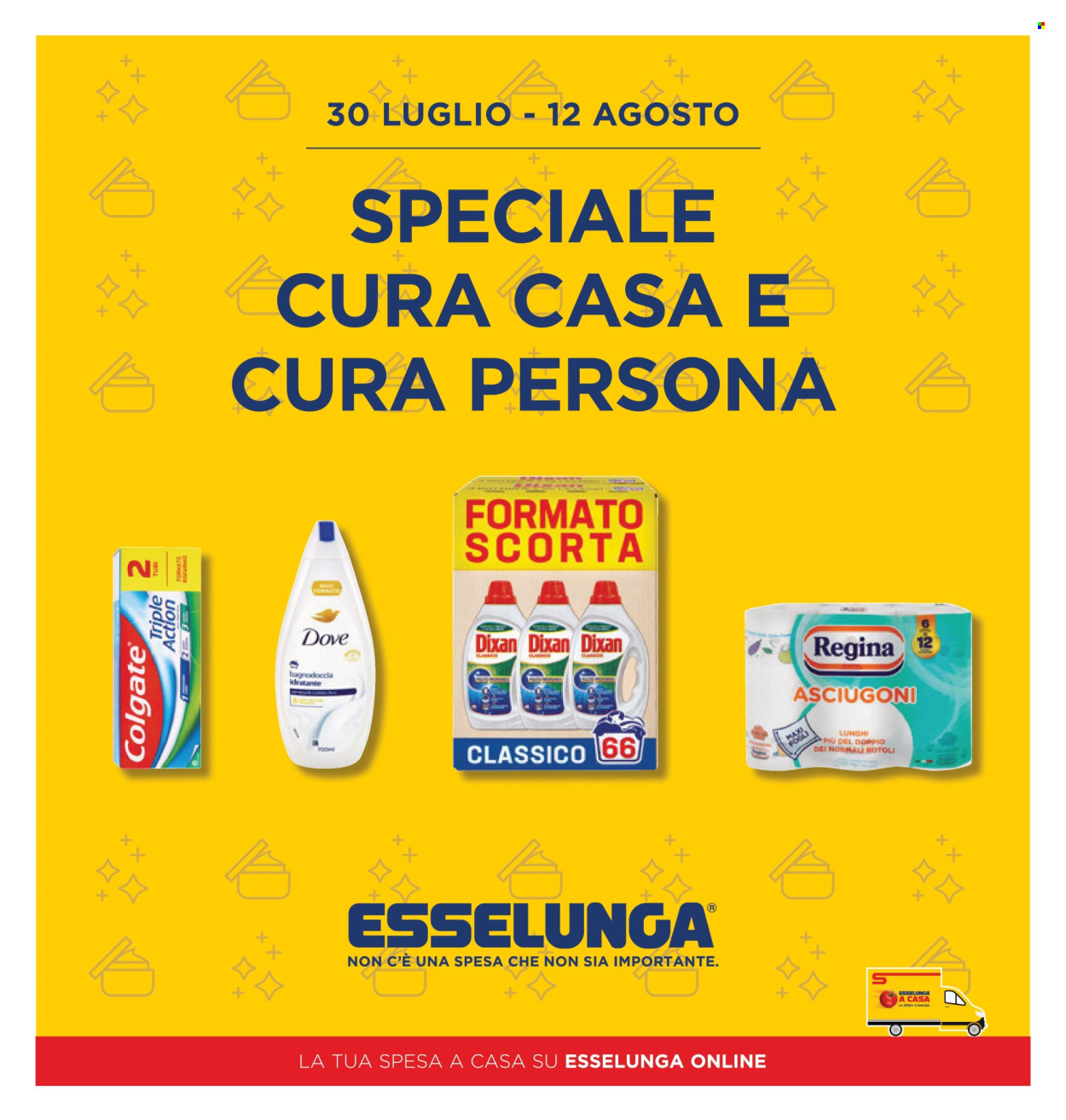 Volantino Esselunga - 30/7/2026 - 12/8/2026. Pagina 1