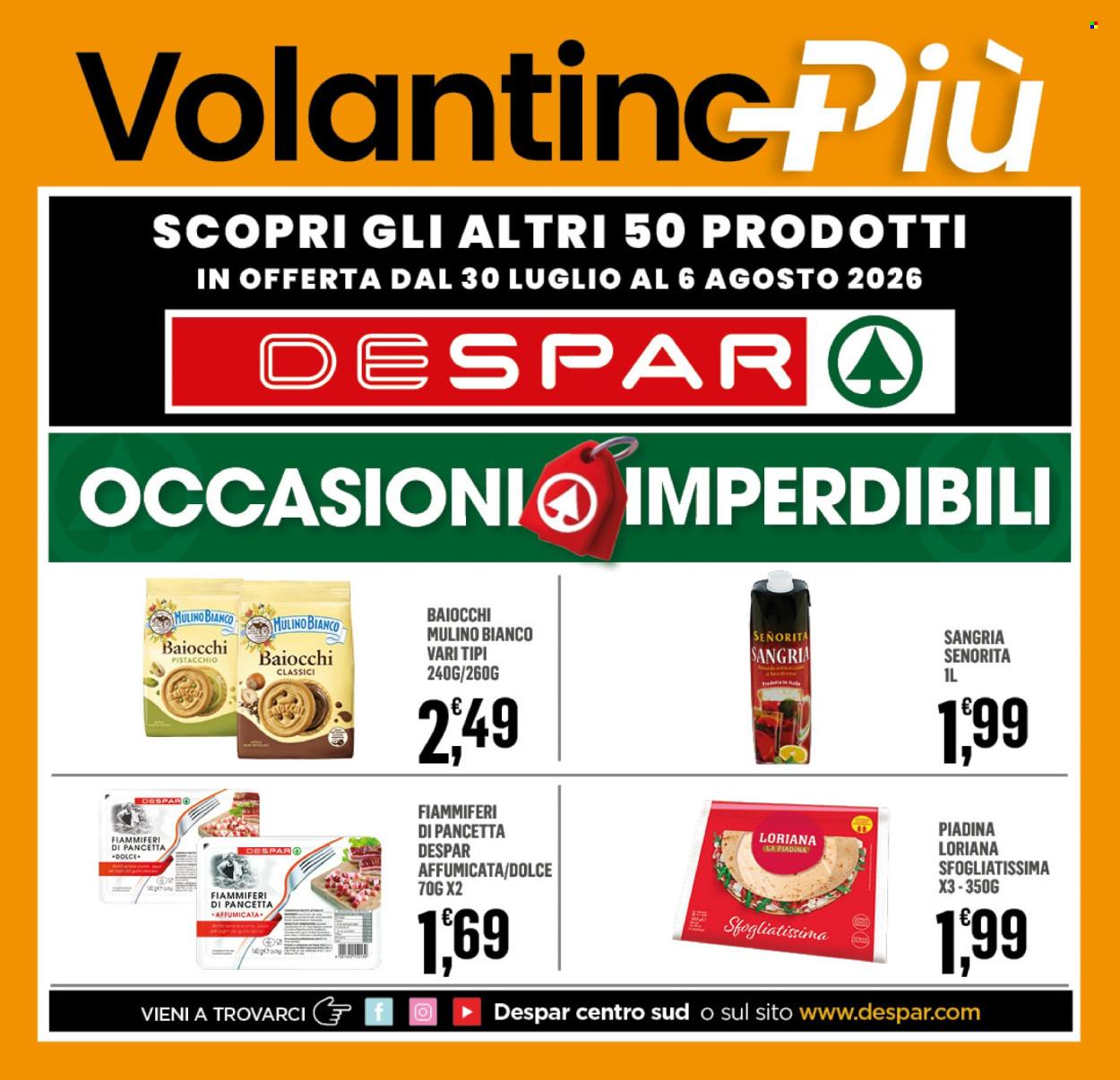 Volantino Despar - 30/7/2026 - 6/8/2026. Pagina 16