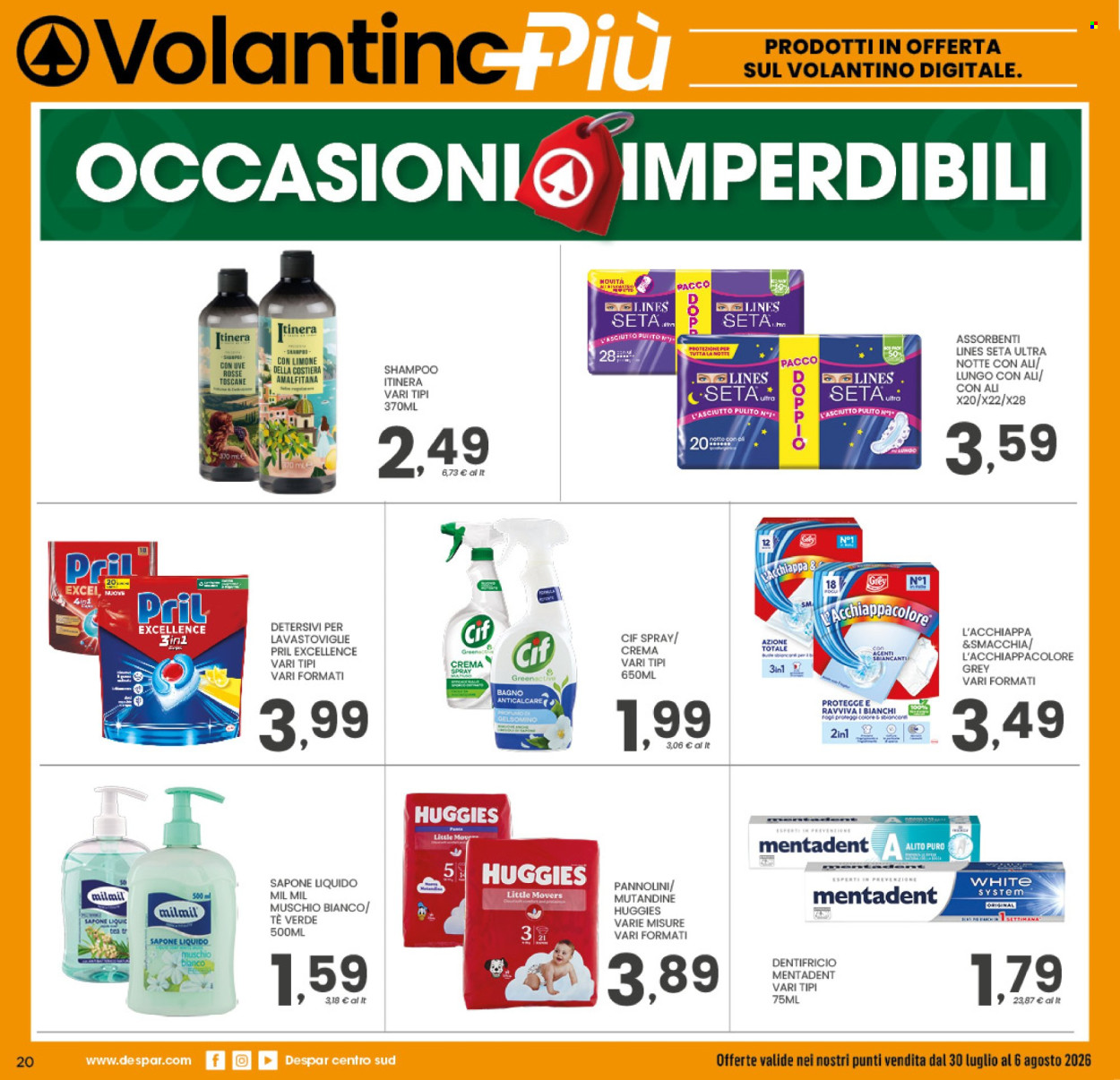 Volantino Despar - 30/7/2026 - 6/8/2026. Pagina 19