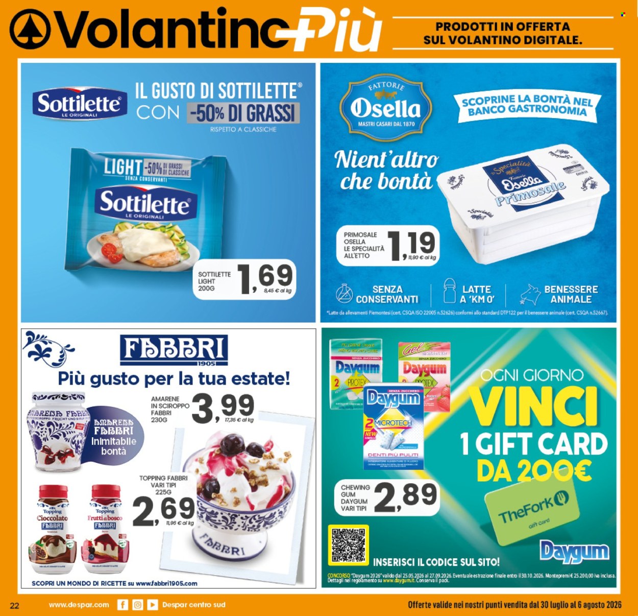 Volantino Despar - 30/7/2026 - 6/8/2026. Pagina 20