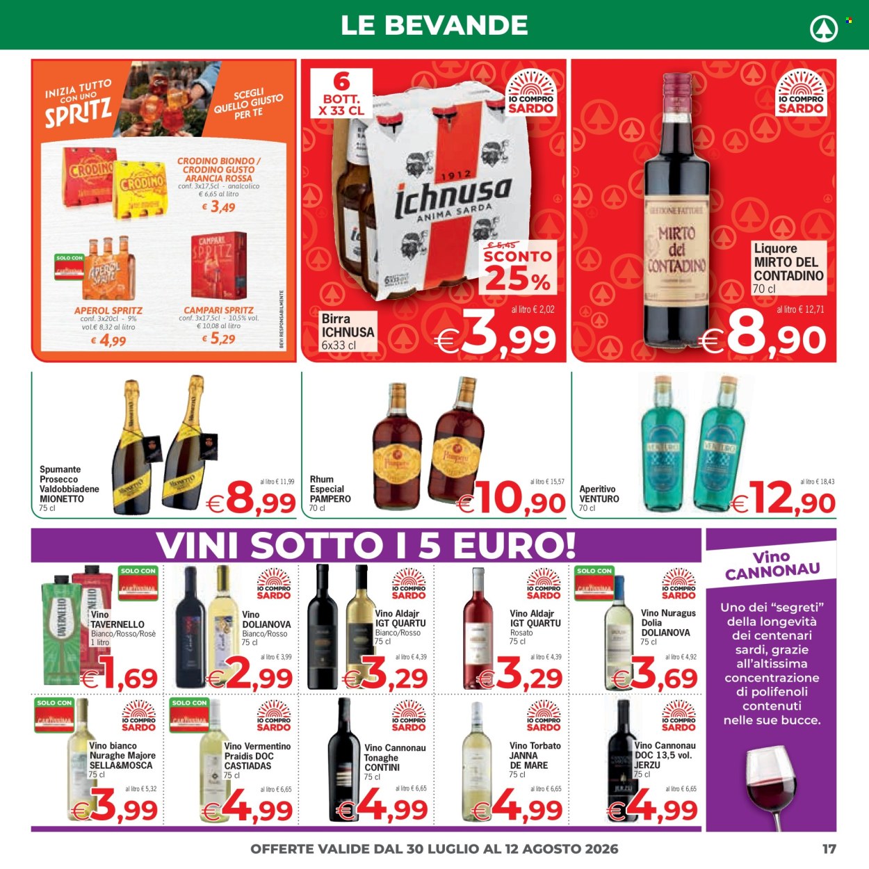 Volantino Despar - 30/7/2026 - 12/8/2026. Pagina 17