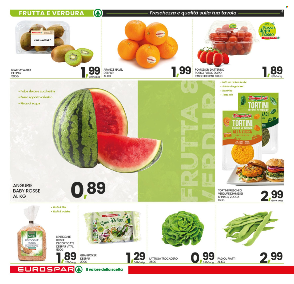 Volantino Eurospar - 30/7/2026 - 6/8/2026. Pagina 8