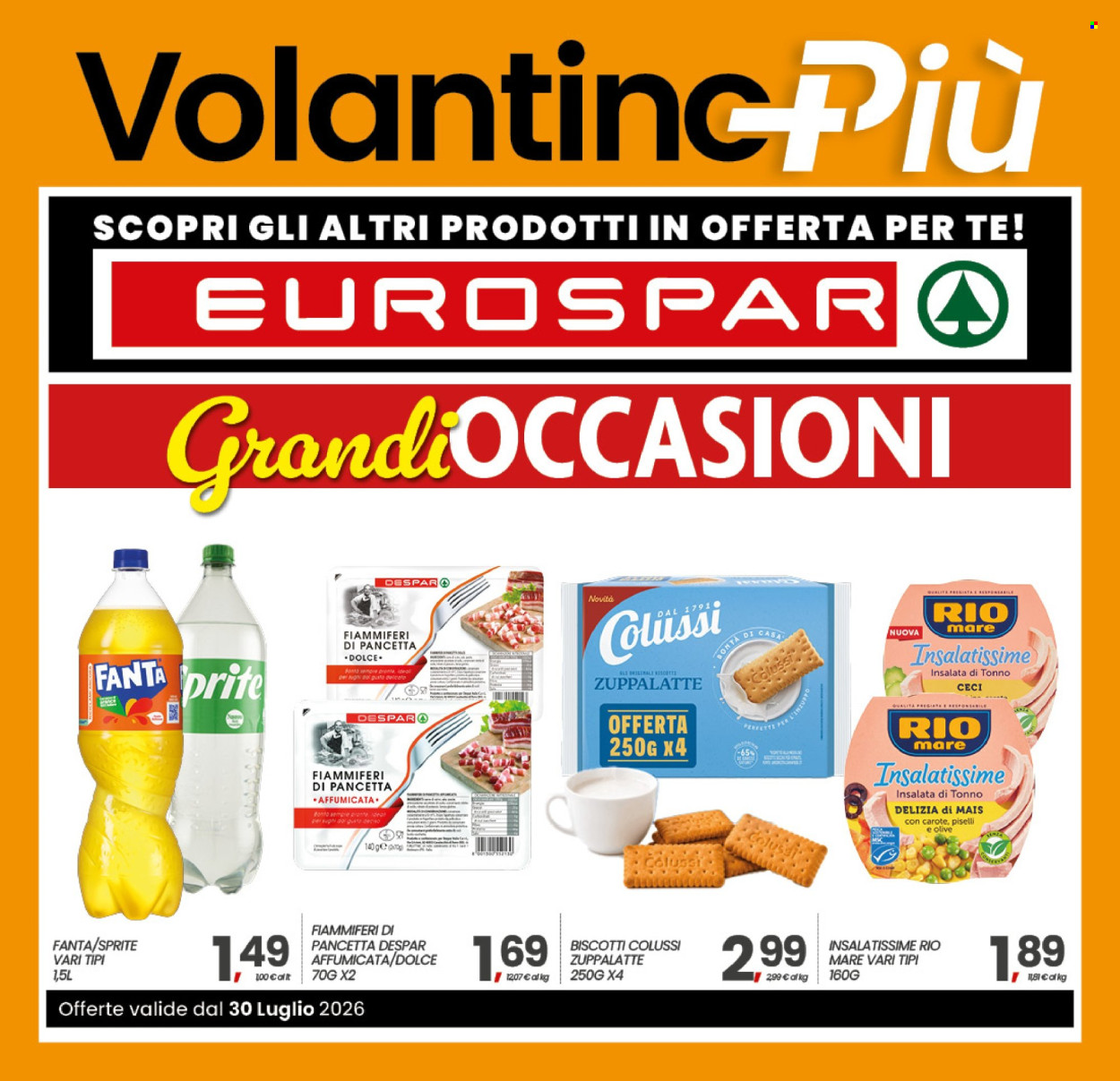Volantino Eurospar - 30/7/2026 - 6/8/2026. Pagina 16