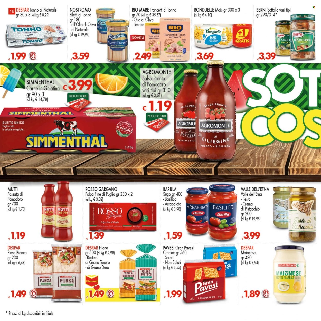Volantino Eurospar - 30/7/2026 - 12/8/2026. Pagina 18