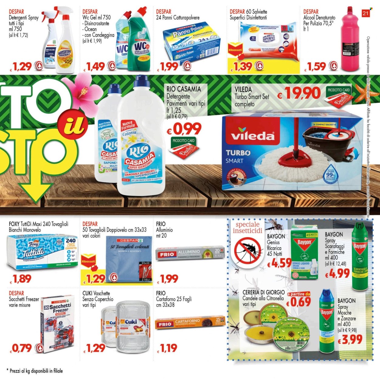 Volantino Eurospar - 30/7/2026 - 12/8/2026. Pagina 21