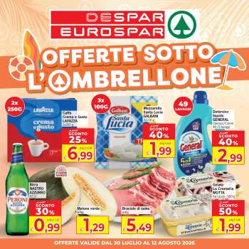 Volantino Eurospar - 30/7/2026 - 12/8/2026.