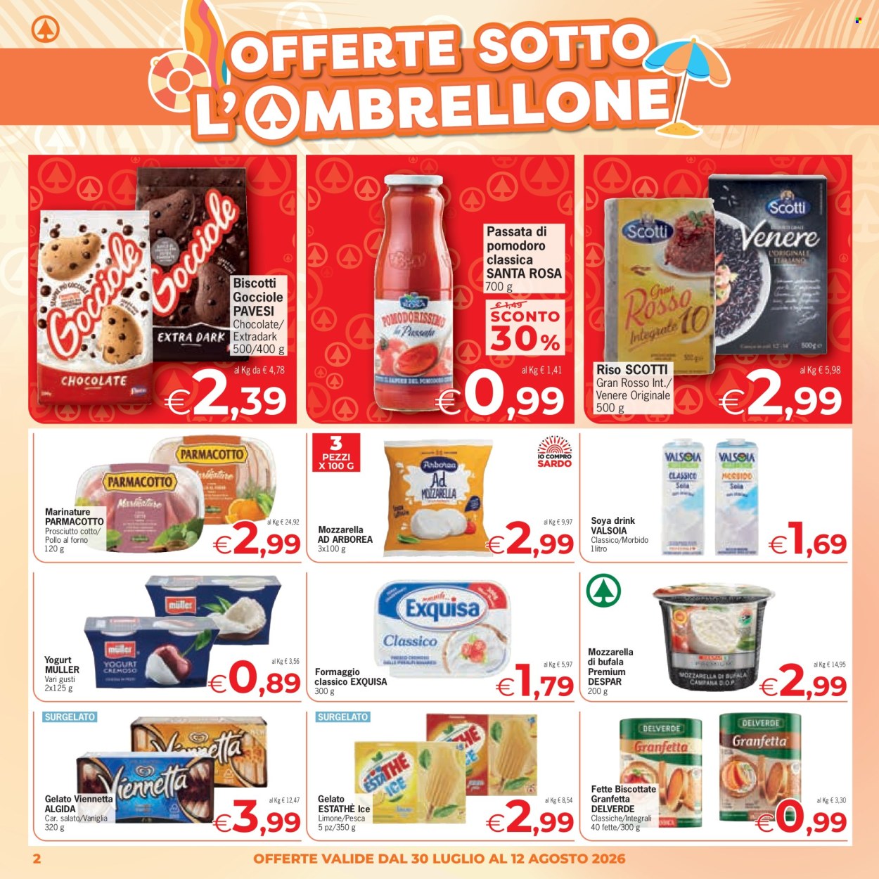 Volantino Eurospar - 30/7/2026 - 12/8/2026. Pagina 2