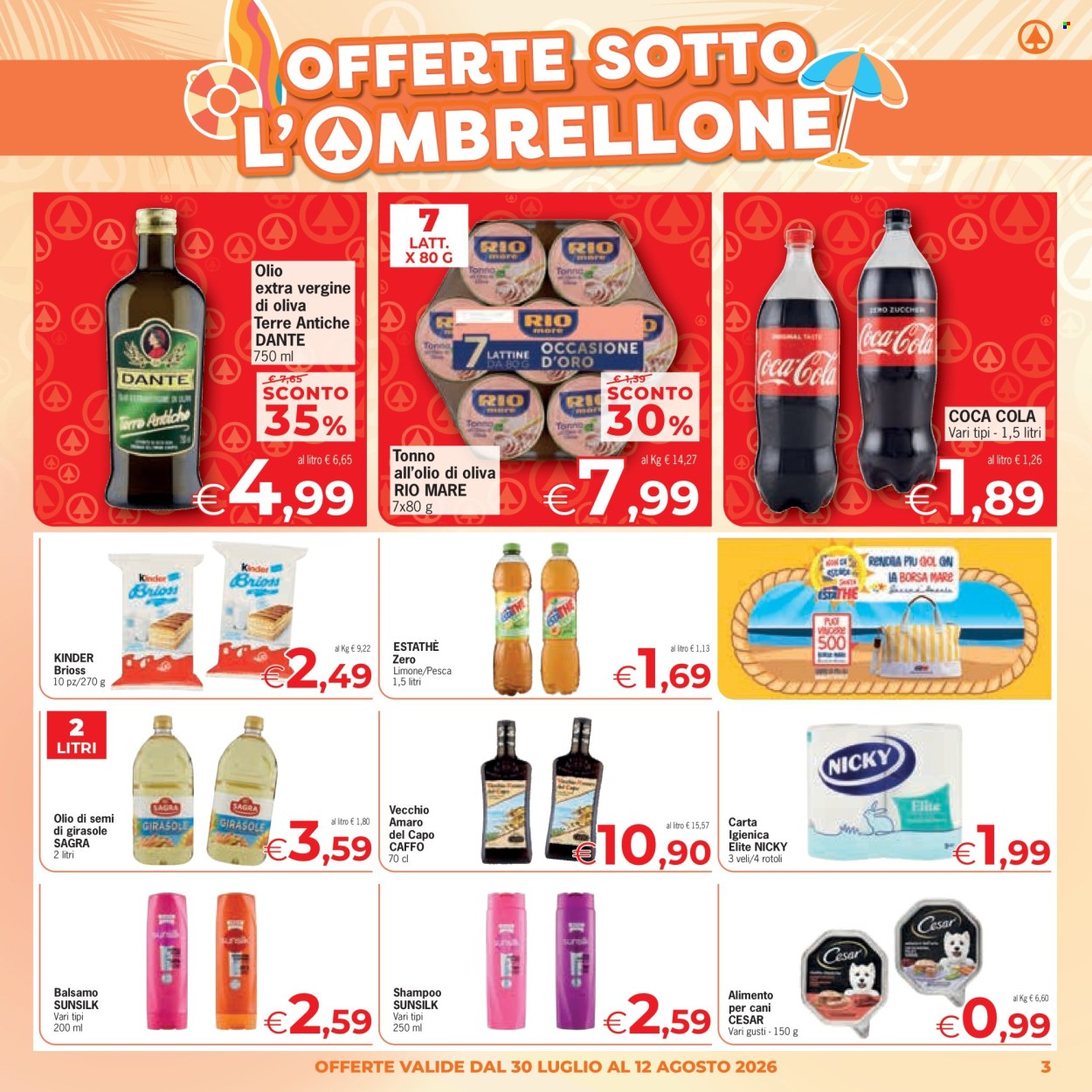 Volantino Eurospar - 30/7/2026 - 12/8/2026. Pagina 3