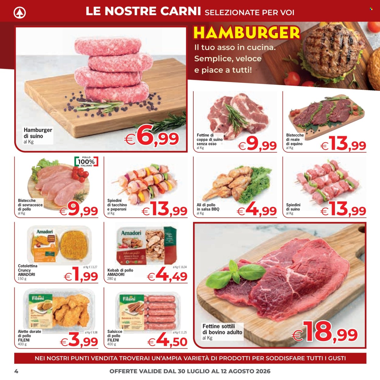 Volantino Eurospar - 30/7/2026 - 12/8/2026. Pagina 4