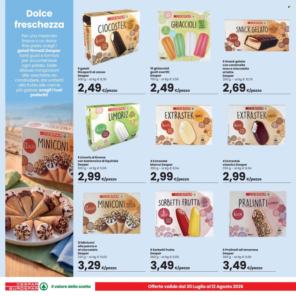 Volantino Eurospar - 30/7/2026 - 12/8/2026. Pagina 10