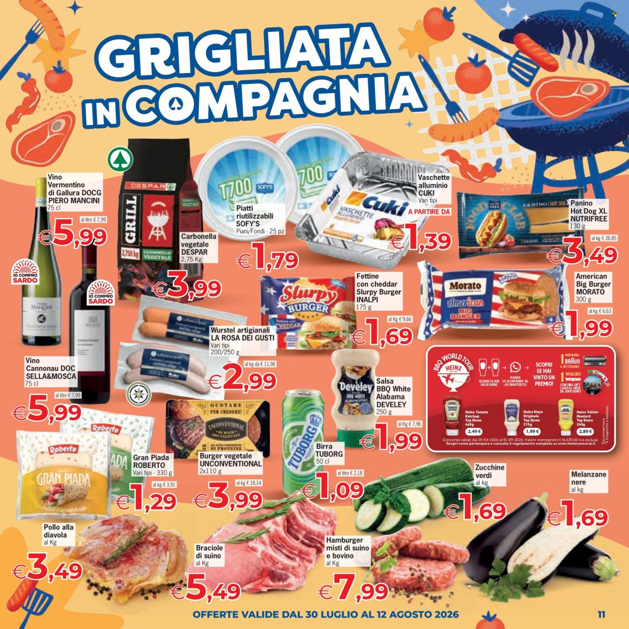 Volantino Eurospar - 30/7/2026 - 12/8/2026. Pagina 11