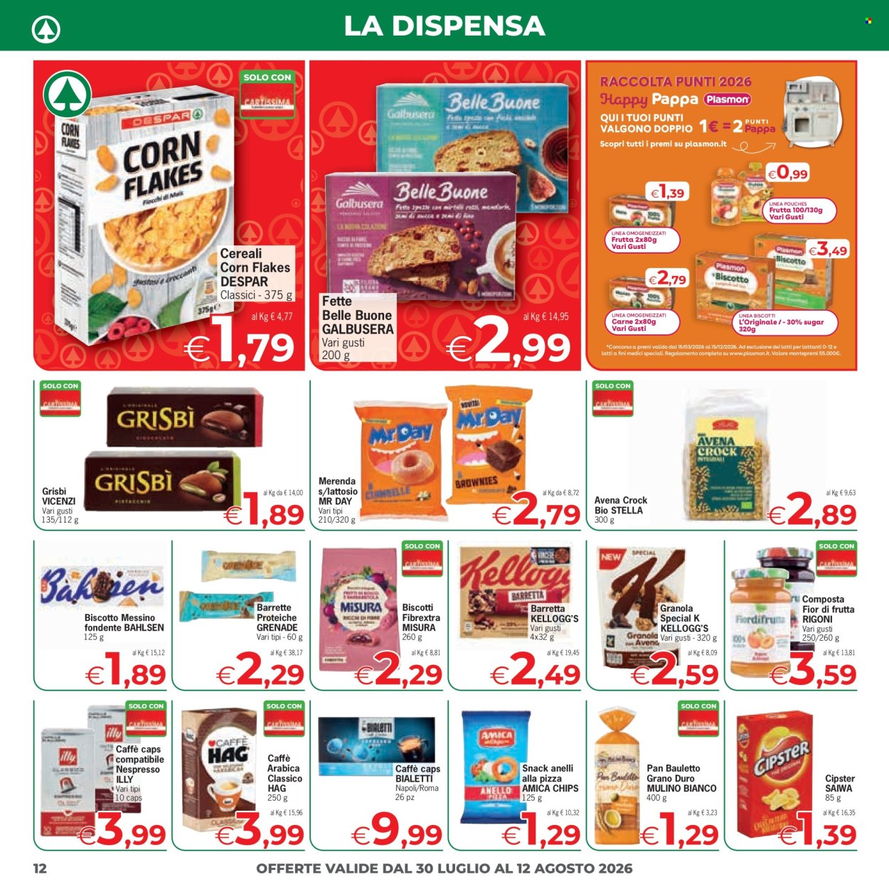 Volantino Eurospar - 30/7/2026 - 12/8/2026. Pagina 12