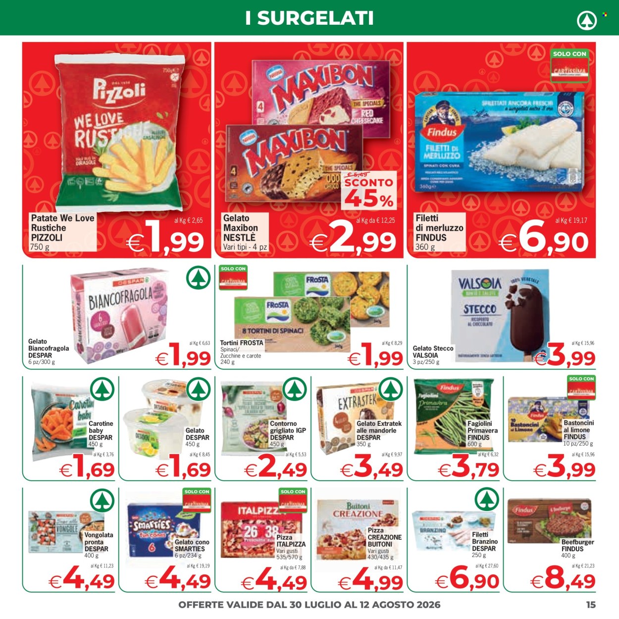 Volantino Eurospar - 30/7/2026 - 12/8/2026. Pagina 15