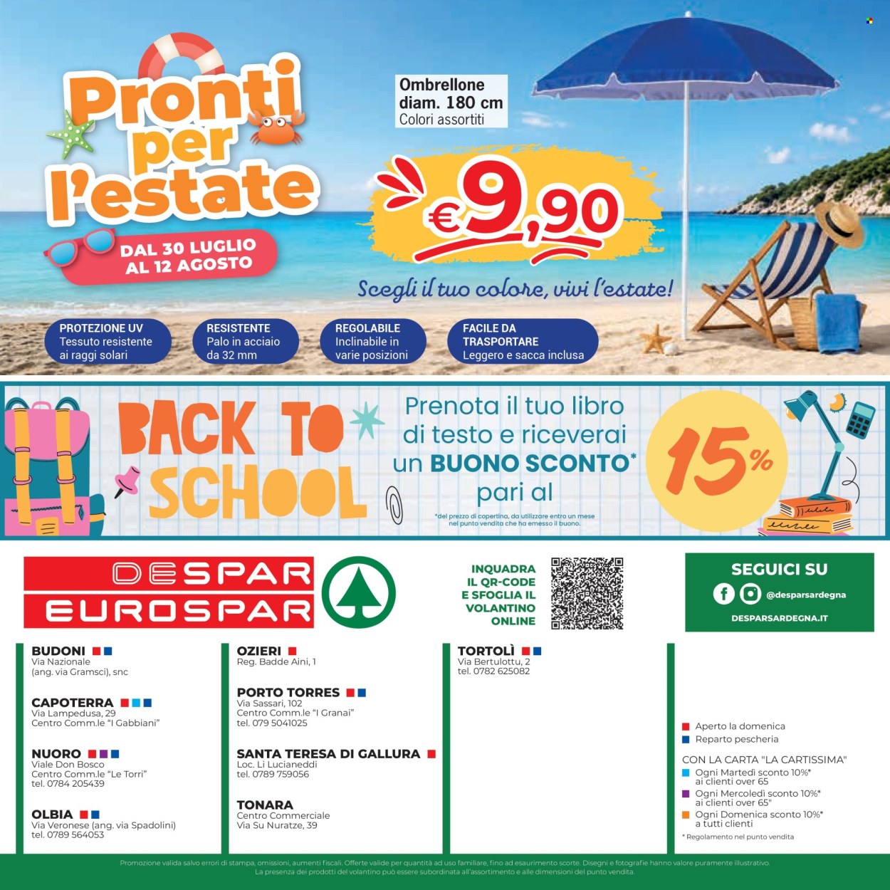 Volantino Eurospar - 30/7/2026 - 12/8/2026. Pagina 20