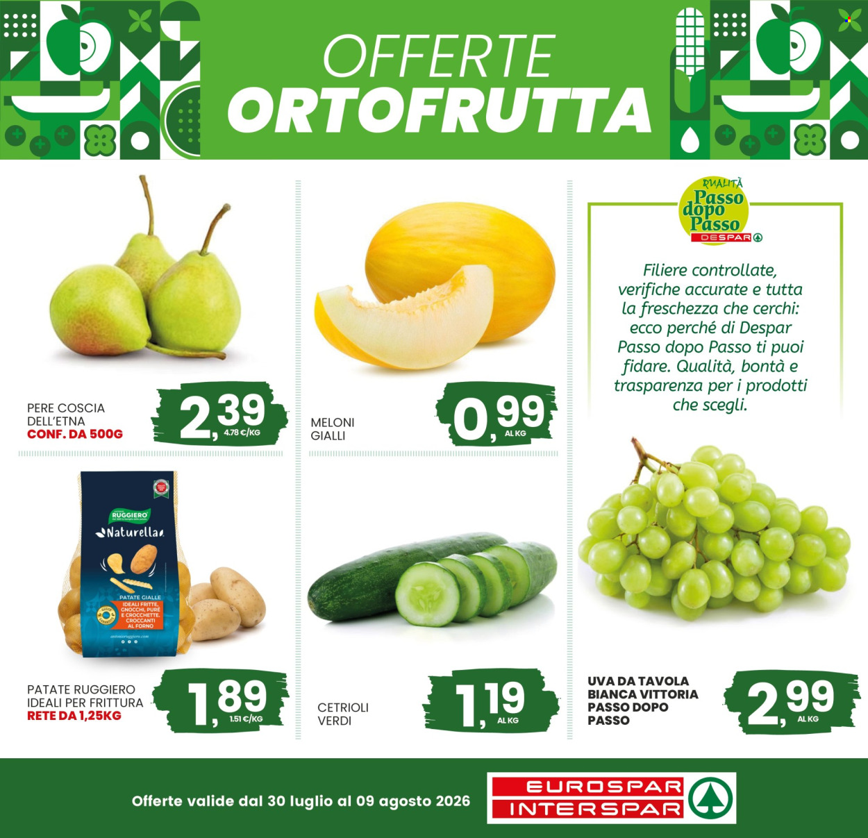 Volantino Eurospar - 30/7/2026 - 9/8/2026. Pagina 2