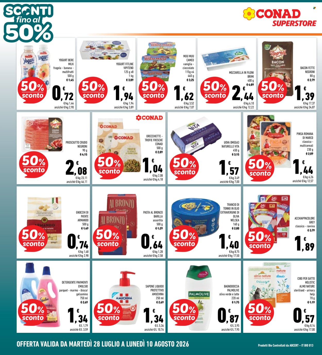 Volantino Conad Superstore - 28/7/2026 - 10/8/2026. Pagina 2