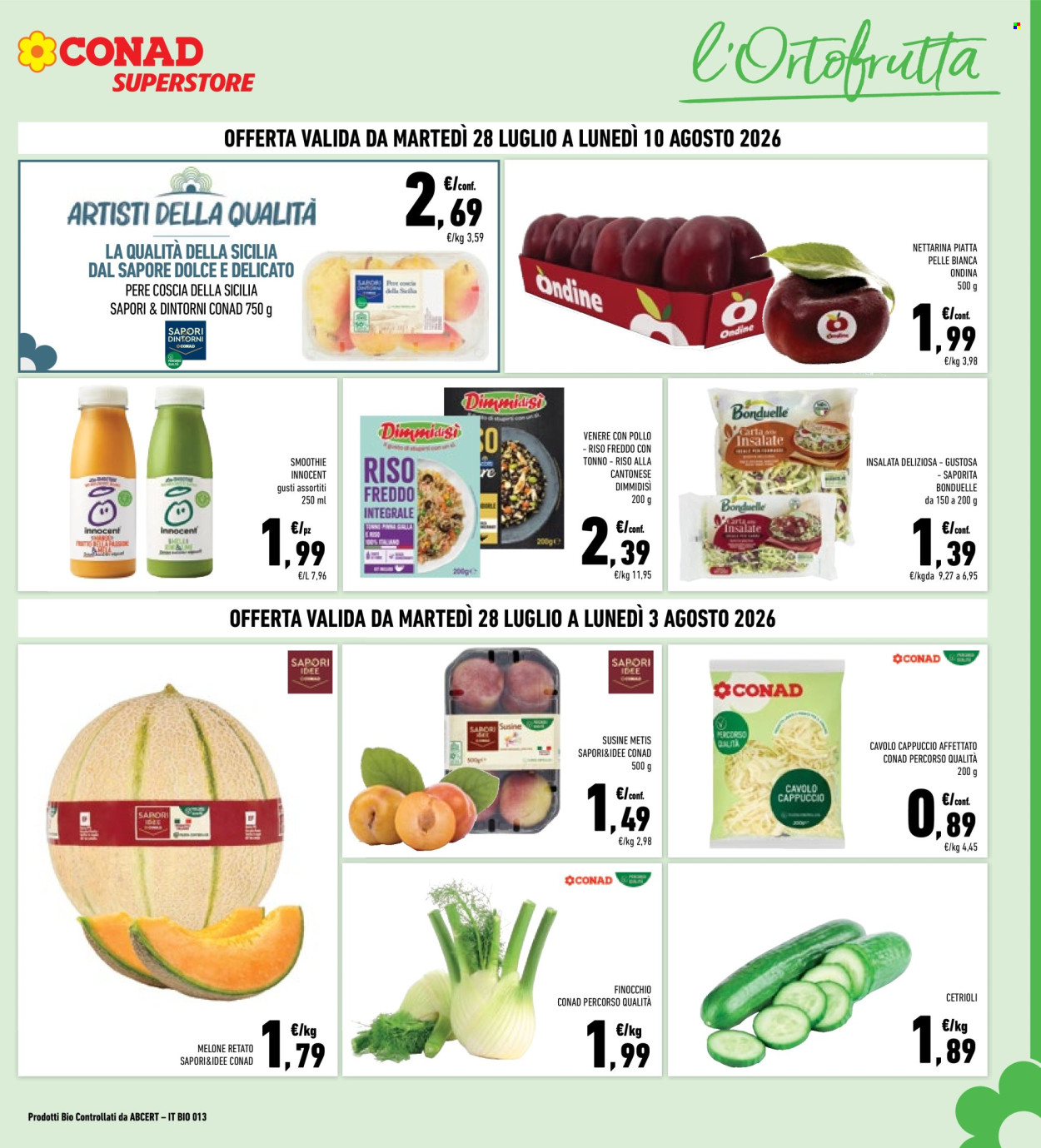 Volantino Conad Superstore - 28/7/2026 - 10/8/2026. Pagina 5